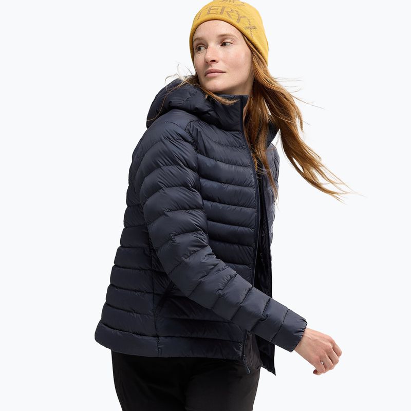 Arc'teryx női pehelykabát Cerium Hoody black sapphire