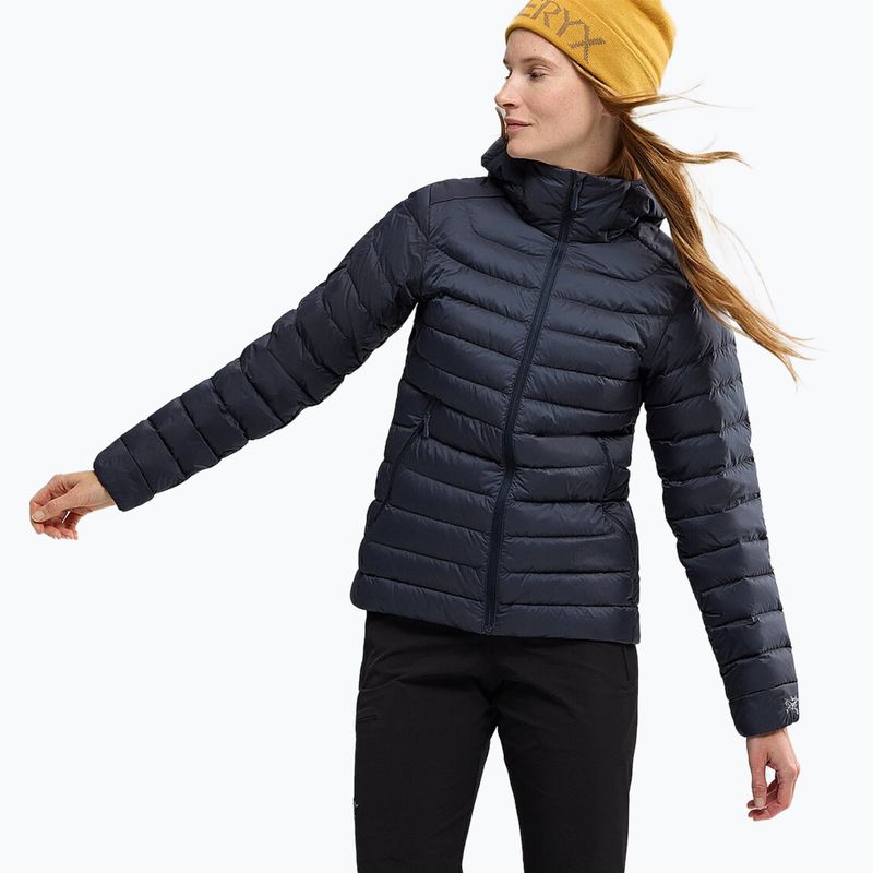 Arc'teryx női pehelykabát Cerium Hoody black sapphire 2