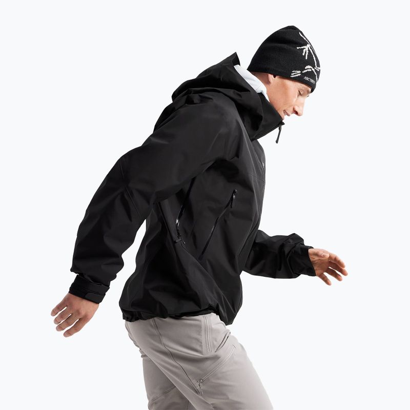 Férfi Arcteryx Beta AR esőkabát fekete 4