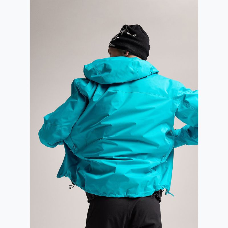 Férfi Arcteryx Beta AR kék tetra esőkabát 6
