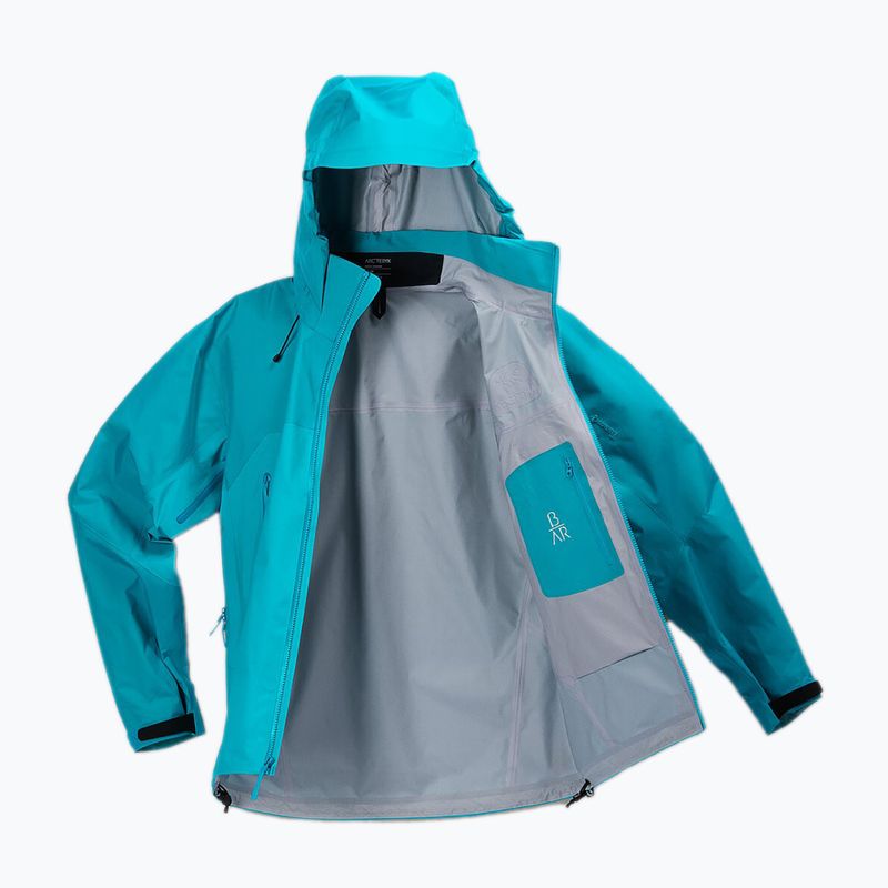Férfi Arcteryx Beta AR kék tetra esőkabát 9