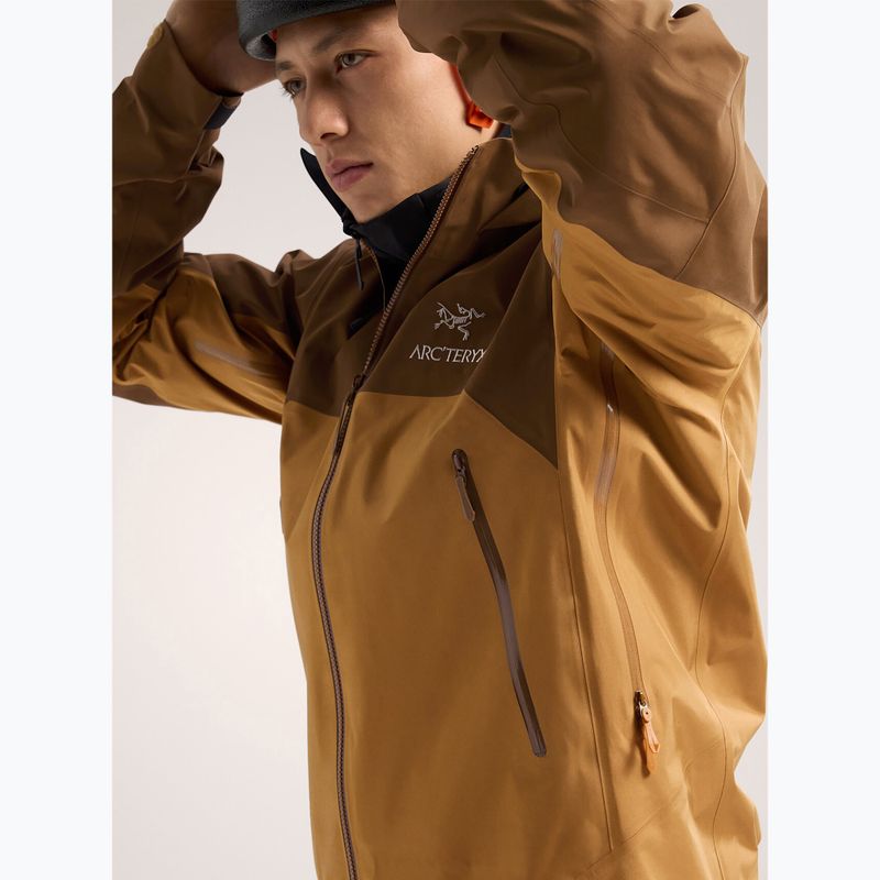 Férfi Arc'teryx Beta AR relikvia/yukon esőkabát 7