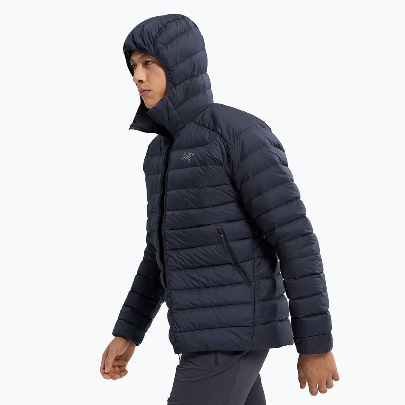 Férfi Arc'teryx Cerium Hoody pehelypaplan dzseki black sapphire 4