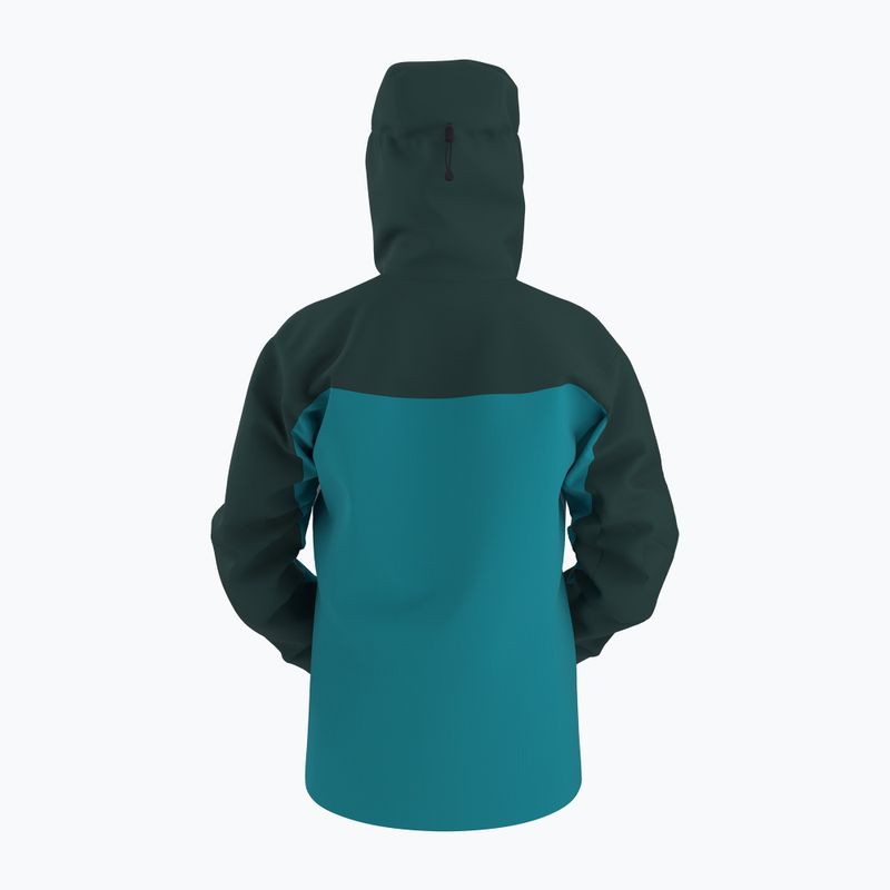 Férfi Arcteryx Alpha kék tetra/pytheas esőkabát 10