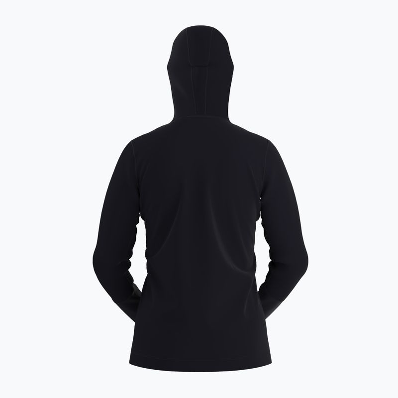 Női trekking pulóver Arcteryx Rho Hoody fekete 10