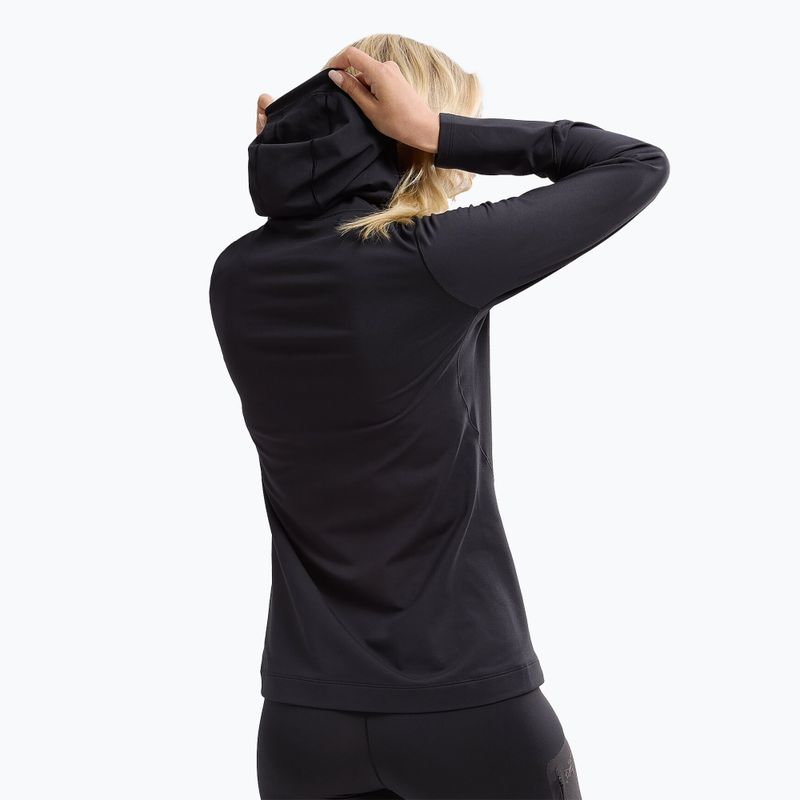 Női trekking pulóver Arcteryx Rho Hoody fekete 6