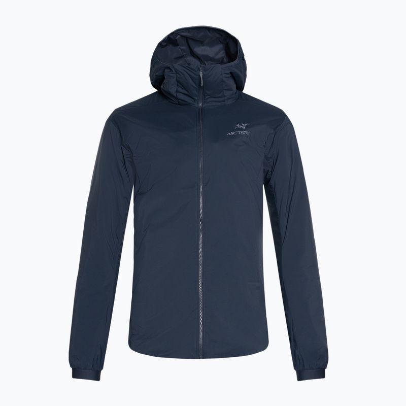 Férfi Arcteryx Atom Hoody szigetelt kabát fekete zafír 5