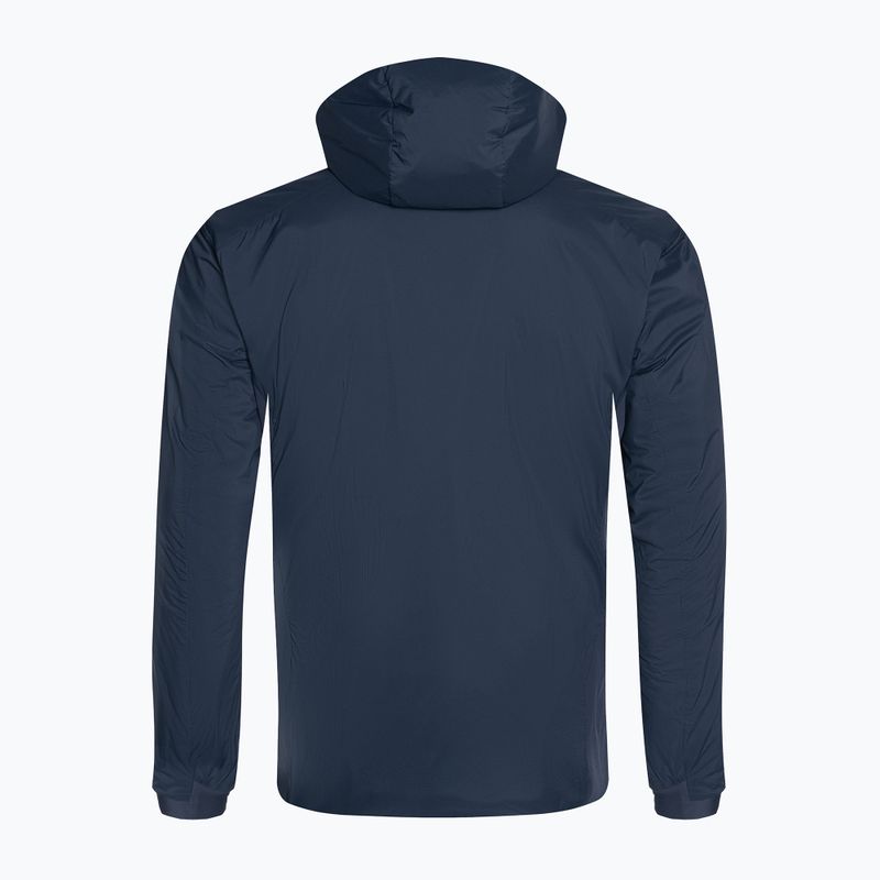 Férfi Arcteryx Atom Hoody szigetelt kabát fekete zafír 6