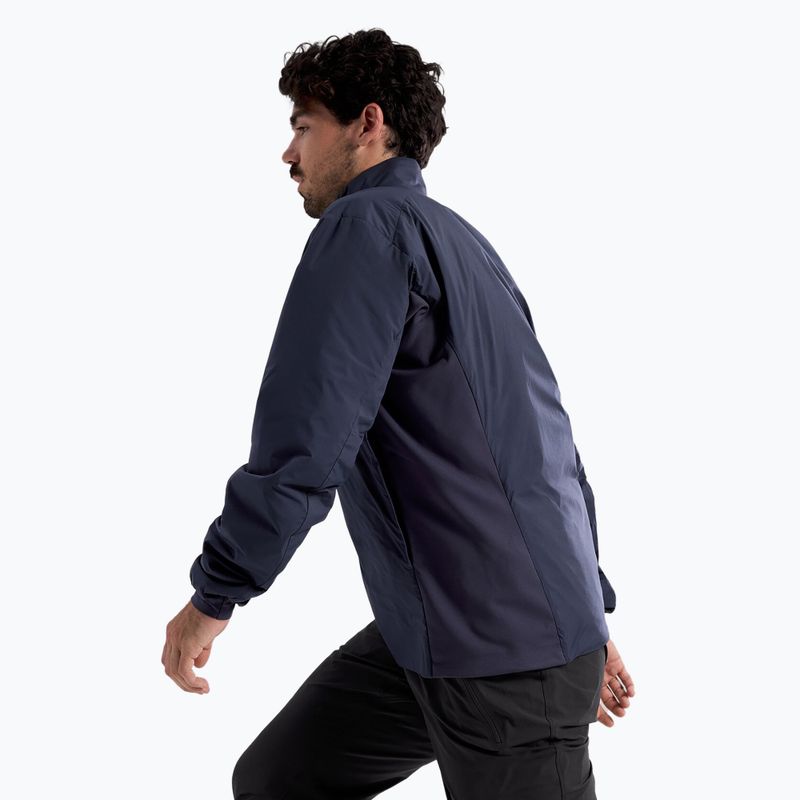 Férfi Arcteryx Atom fekete zafír hibrid kabát 3