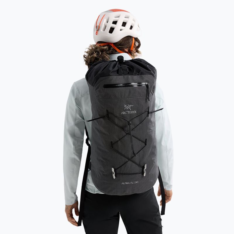 Arc'teryx hegymászó hátizsák Alpha FL 30 l fekete 3