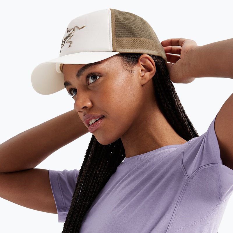 baseball sapka Arc'teryx Bird Trucker Curved arctic silk/canvas 6