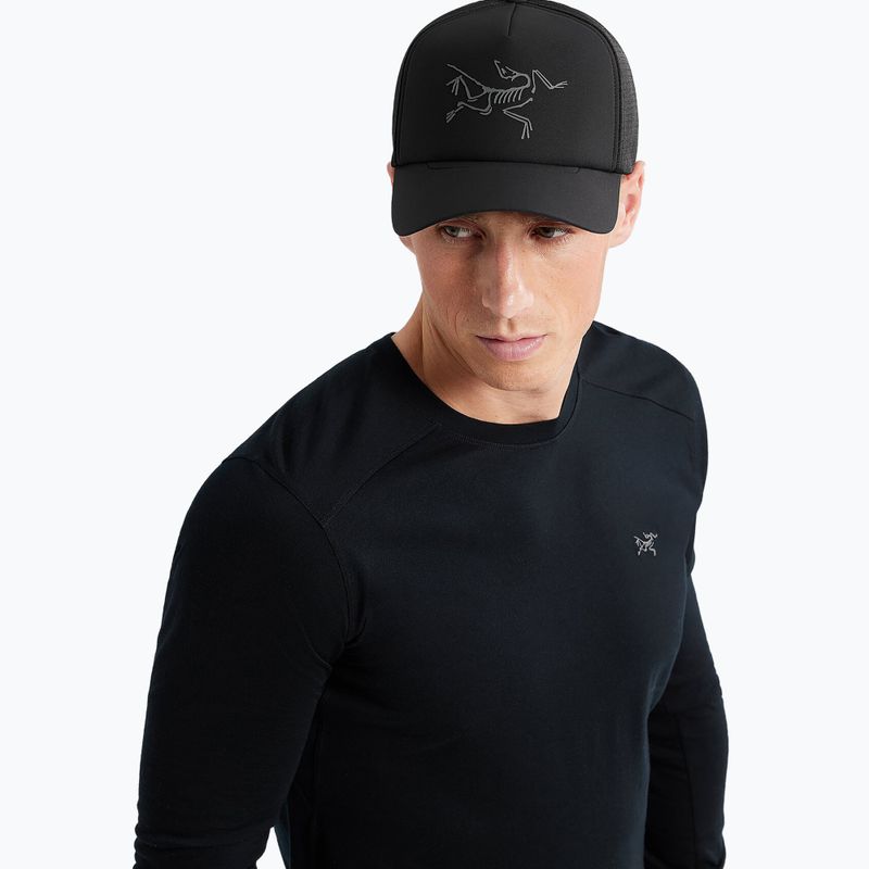 baseball sapka Arcteryx Bird Trucker Curved black 6