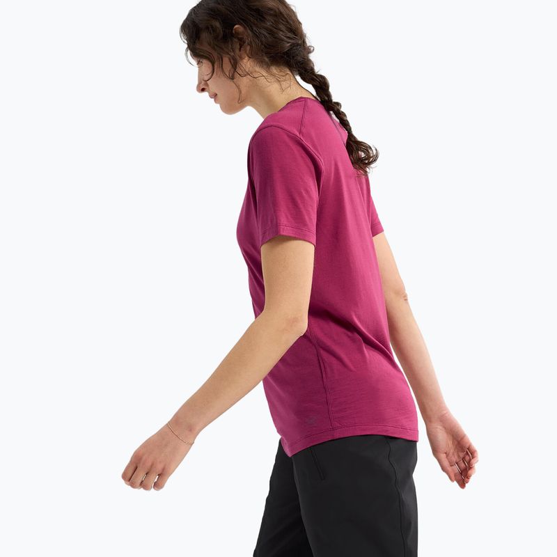 Női póló Arc'teryx Lana Crew amaranthus 5