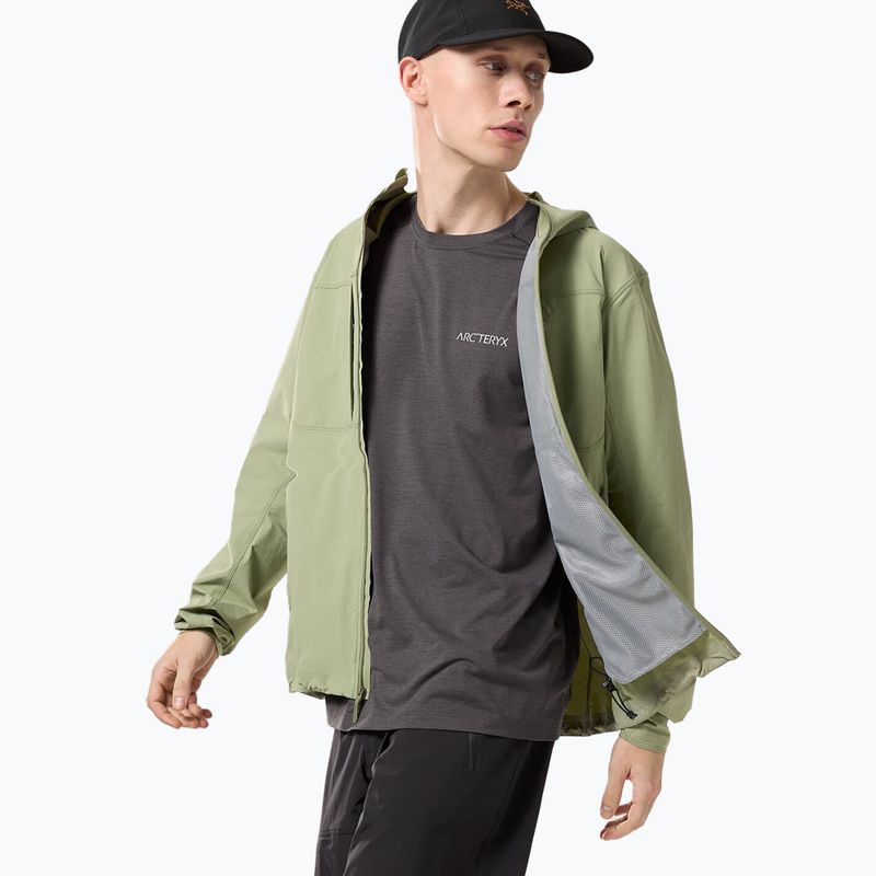 Férfi Arcteryx Gamma LT Hoody chloris softshell kabát 3