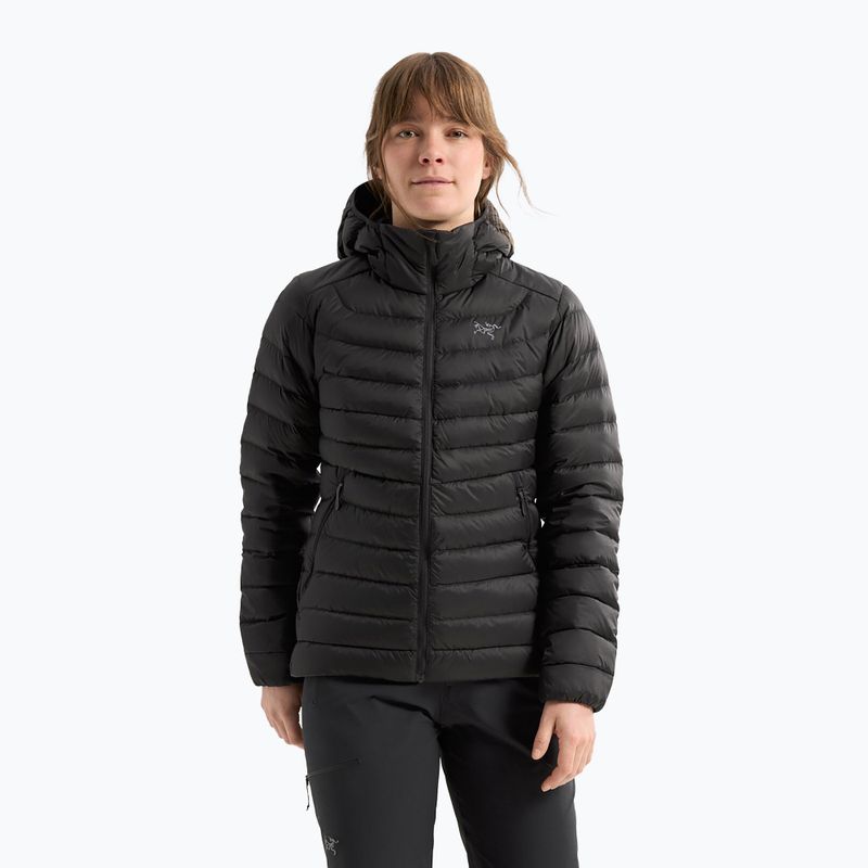Arcteryx női pehelykabát Cerium Hoody fekete