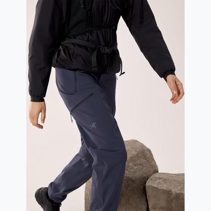 Férfi túranadrág Arcteryx Gamma MX fekete zafír 4