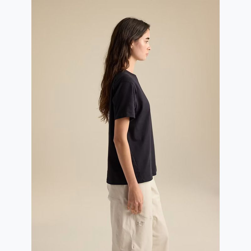 Női póló Arcteryx Kragg Cotton Little Bird Crew black/multi 5