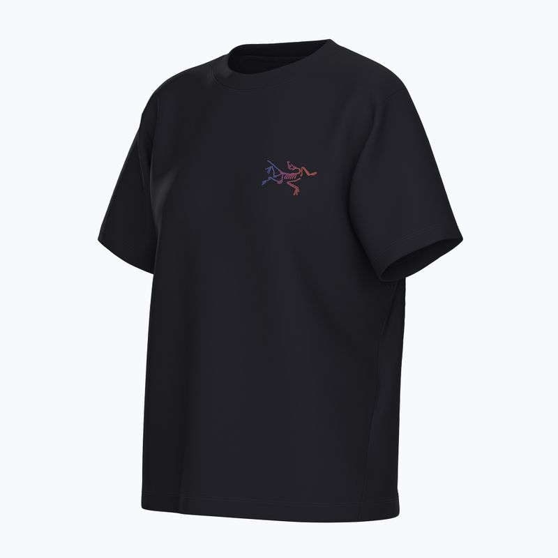 Női póló Arcteryx Kragg Cotton Little Bird Crew black/multi 10