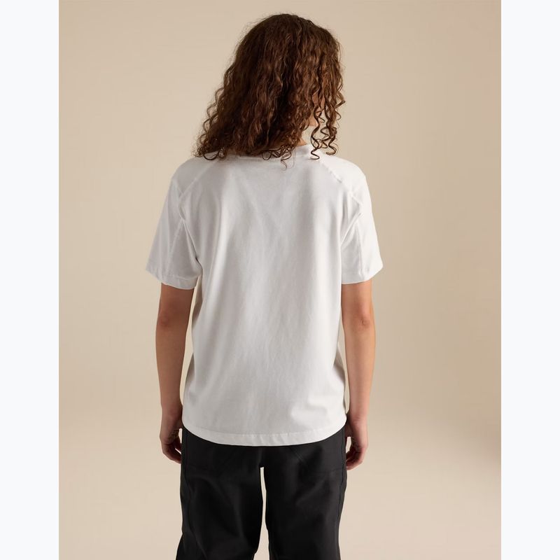 Női póló Arcteryx Kragg Cotton Little Bird Crew white light/white 3