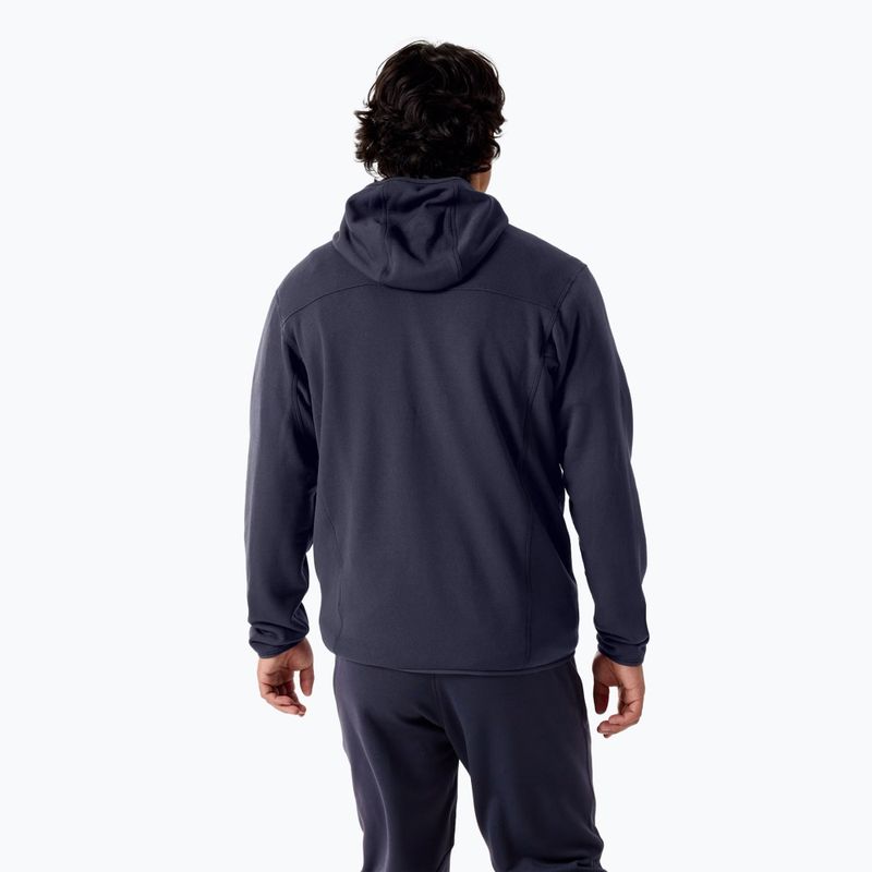 Férfi túrapulóver Arc'Teryx Kyanite Hoody fekete zafír 2