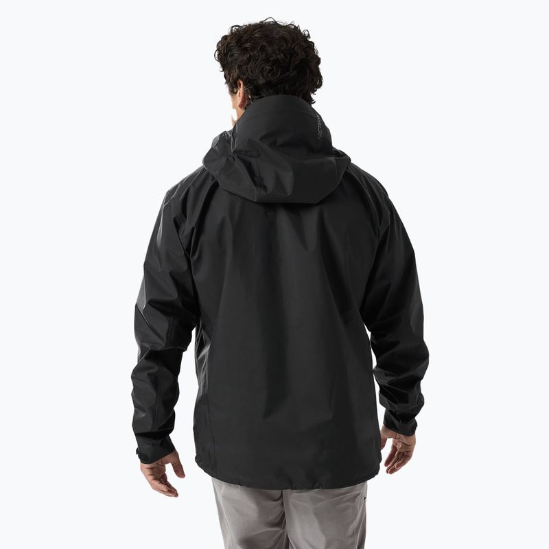 Férfi Arcteryx Beta SL esőkabát fekete 3