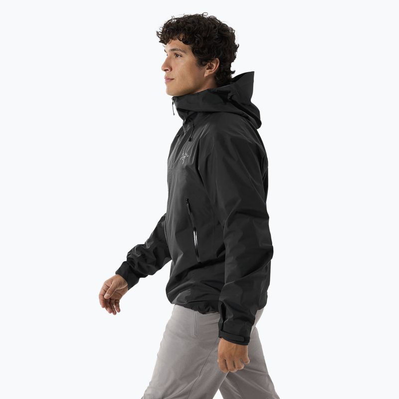 Férfi Arcteryx Beta SL esőkabát fekete 4