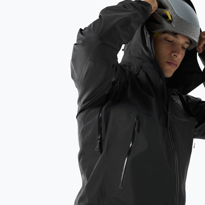 Férfi Arcteryx Beta SL esőkabát fekete 5