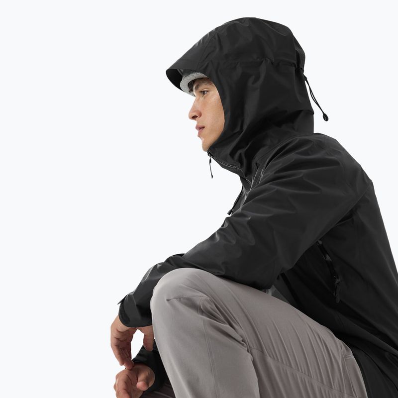 Férfi Arcteryx Beta SL esőkabát fekete 6