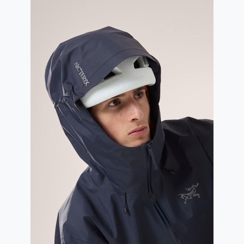Férfi Arcteryx Beta SL esőkabát fekete zafír 5