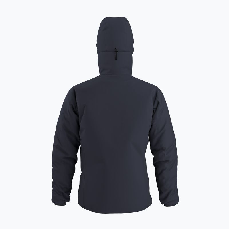 Férfi Arcteryx Atom Hoody szigetelt kabát fekete zafír 2
