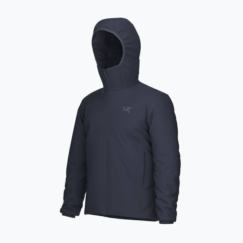 Férfi Arcteryx Atom Hoody szigetelt kabát fekete zafír 3