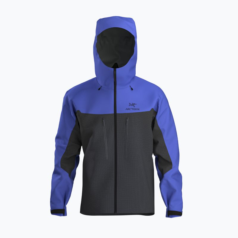 Férfi Arc'teryx Alpha electra / fekete zafír esőkabát
