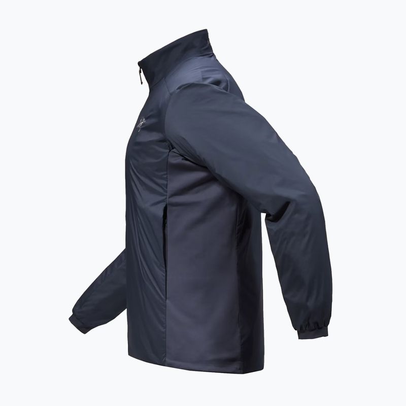 Férfi bélelt dzseki Arcteryx Atom fekete zafír 6