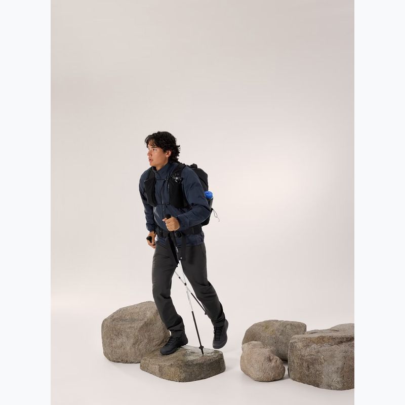 Férfi bélelt dzseki Arcteryx Atom fekete zafír 7