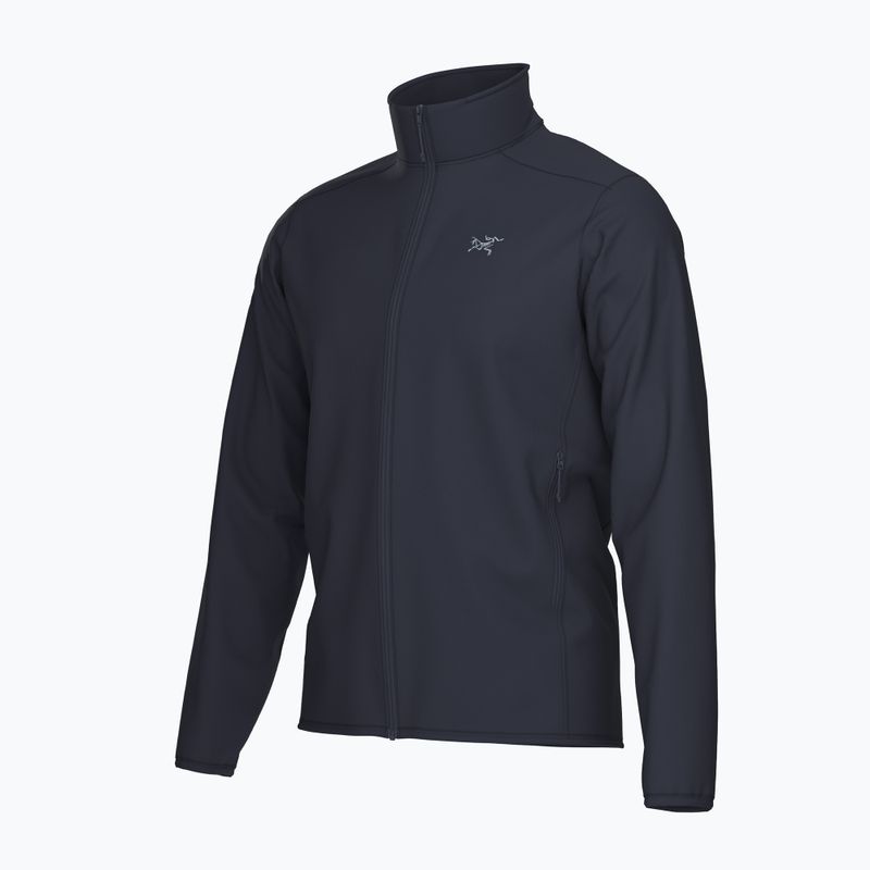 Férfi Arcteryx Kyanite Lightweight fekete zafír trekking melegítő pulóver 3