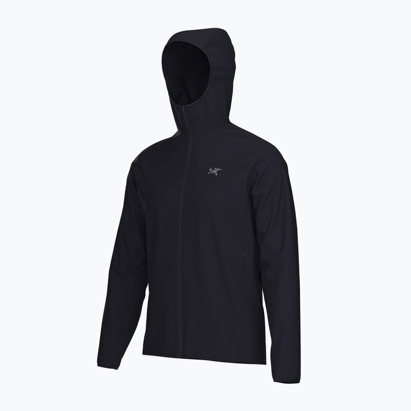 Férfi Arcteryx Kyanite Lightweight Hoody trekking pulóver fekete 2