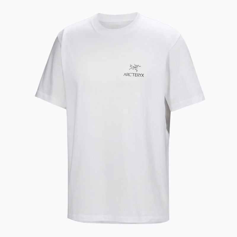 Férfi póló Arcteryx Kragg Sl Cotton Bird Word white light/black 6