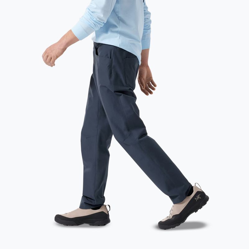 Férfi túranadrág Arcteryx Kragg Cotton black sapphire 4
