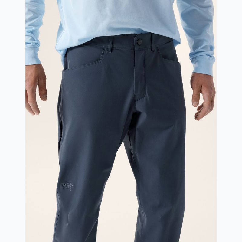Férfi túranadrág Arcteryx Kragg Cotton black sapphire 6