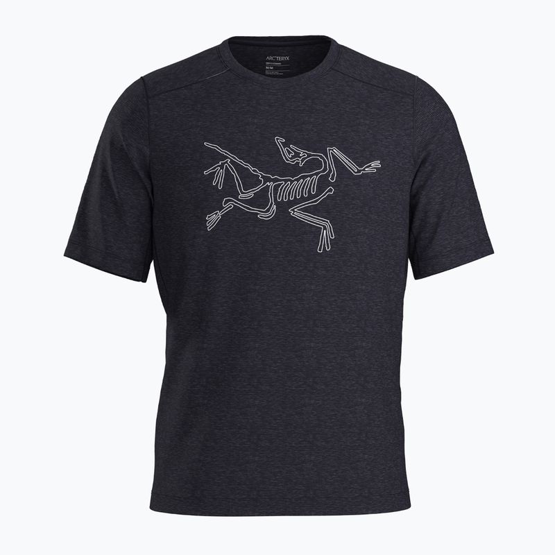 Férfi Arc'teryx Cormac Logo SS fekete színű póló