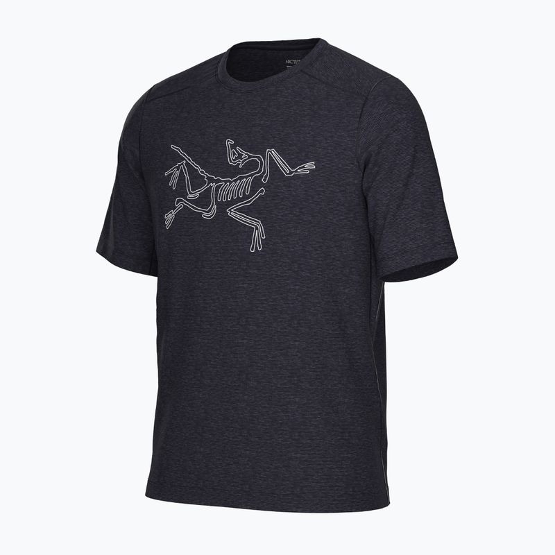 Férfi Arc'teryx Cormac Logo SS fekete színű póló 3