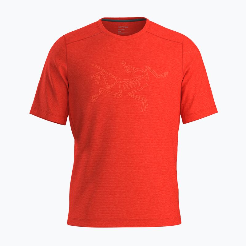 Férfi Arc'teryx Cormac Logo SS dynasty heather póló