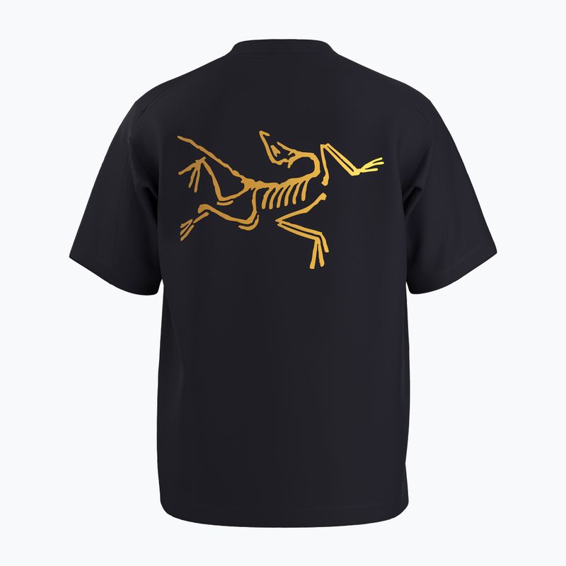 Férfi Arcteryx Kragg Cotton Logo póló 24k fekete 2