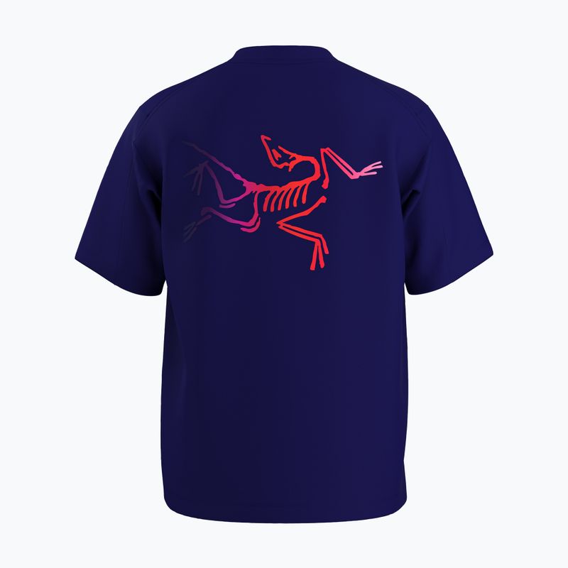Férfi Arc'teryx Kragg Cotton Logo soulsonic / dynasty póló pamut póló 2