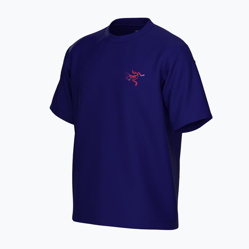 Férfi Arc'teryx Kragg Cotton Logo soulsonic / dynasty póló pamut póló 3