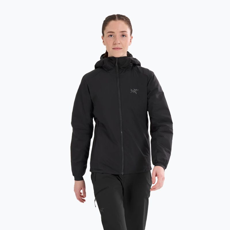 Női bélelt dzseki Arc'teryx Atom Hoody fekete