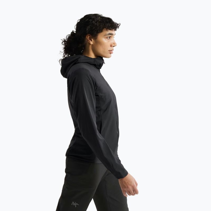 Női szélálló dzseki Arcteryx Atom SL Hoody fekete 4