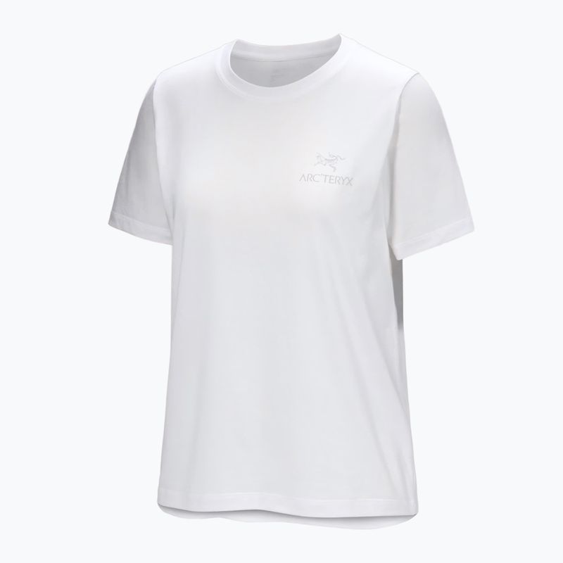 Női póló Arcteryx Kragg Sl Cotton Emblem Crew white light 6
