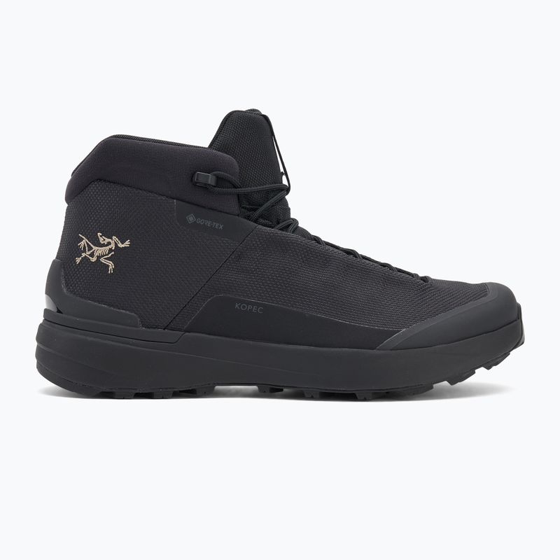 Férfi túracipő Arc'teryx Kopec Mid GTX fekete/fekete 2