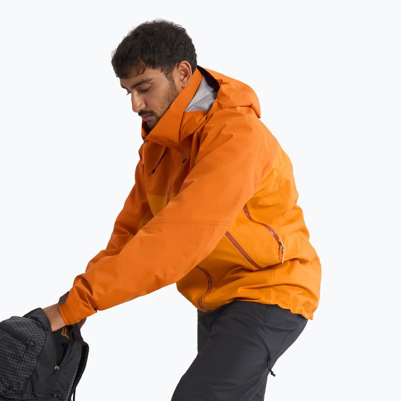 Férfi esőkabát Arcteryx Beta AR réz ég/blaze 5